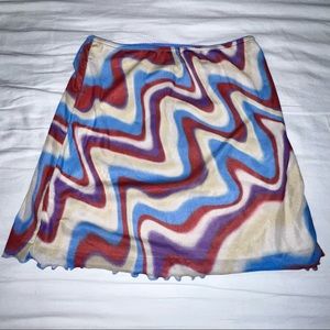 funky mini skirt